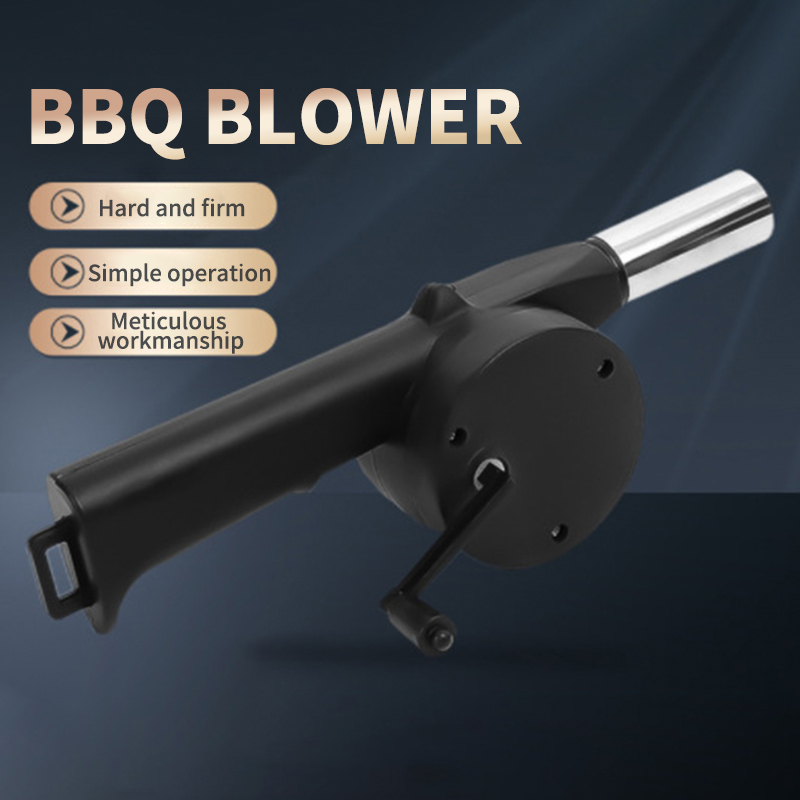 Camping Hiking Cooking - BBQ Fan Air Blower Fast Fire