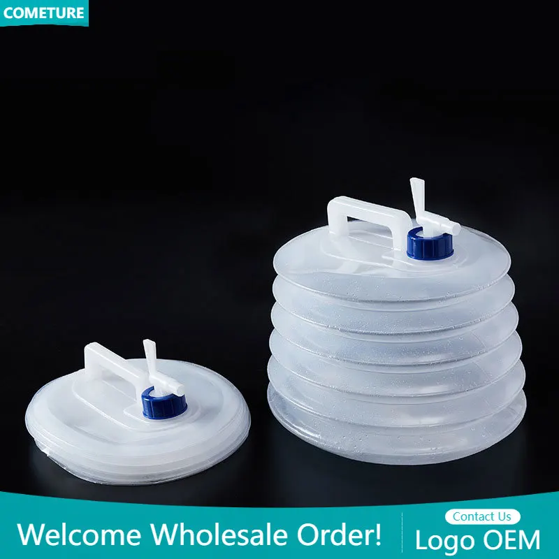 Camping Cooking Equipment Bag - Folding Water Bag Retractable Water Storage