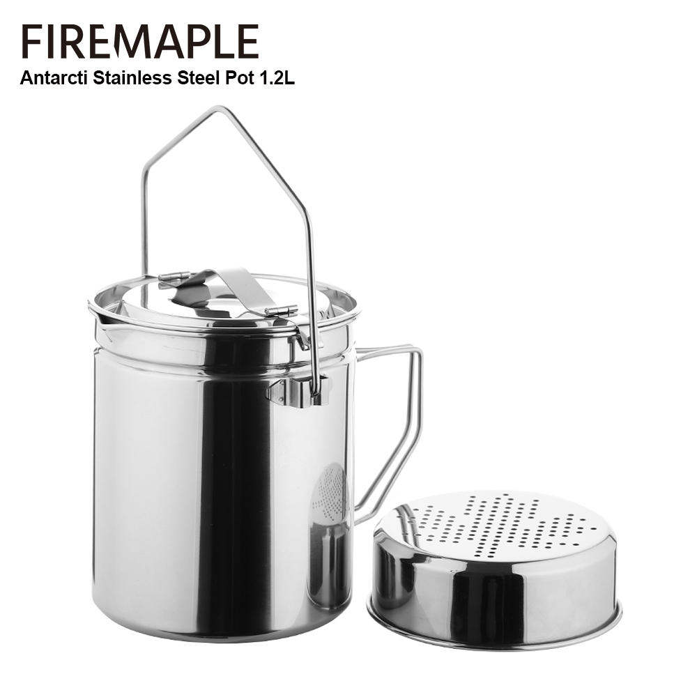Camping Cooking System - Fire-Maple 1.2L Stainless Steel Steamer Pot