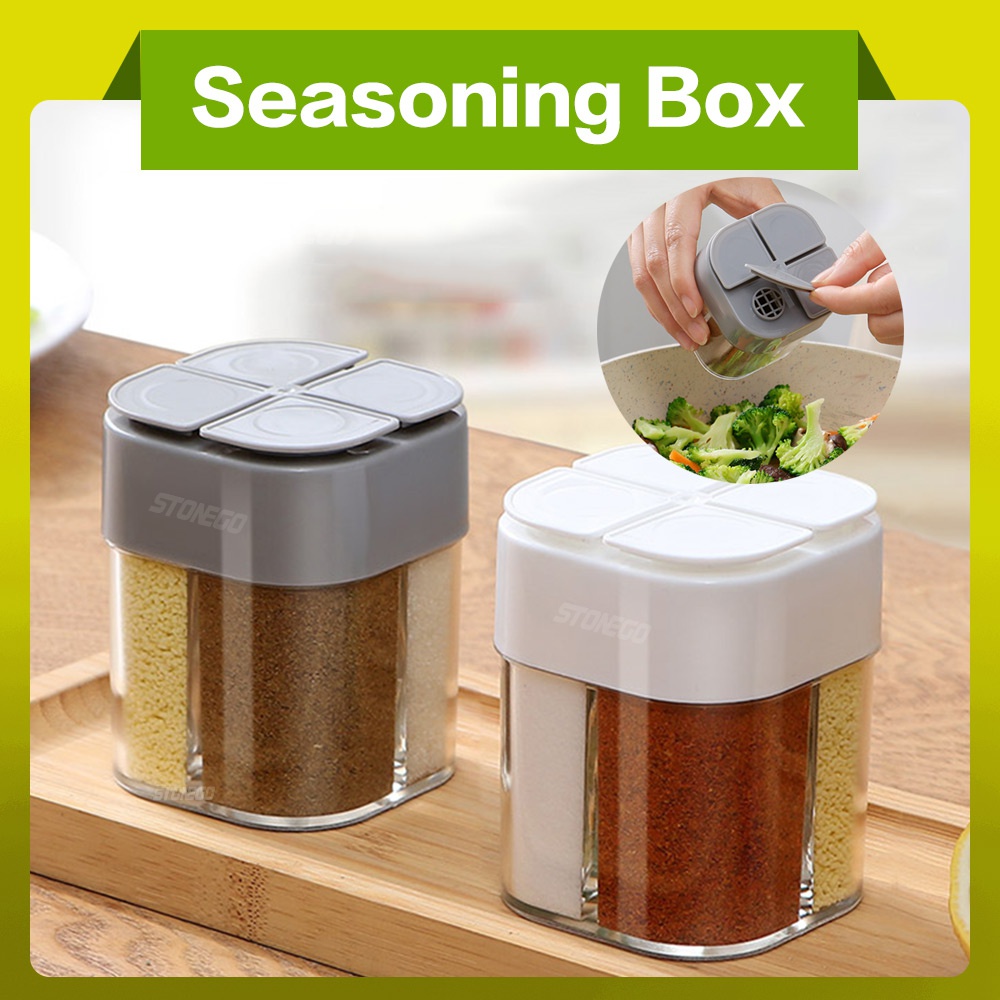 Camping Cooking Full Set - 4 in 1 Plastic Dispenser Camping