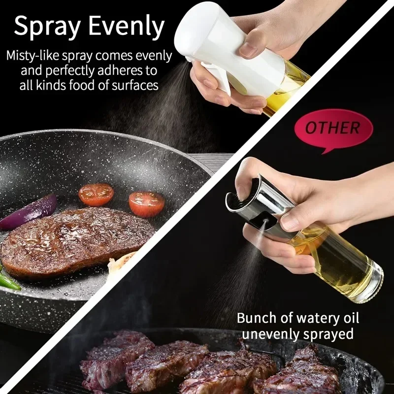 Oil Spray Sprayer Bottle for C - Camping Cooking Oil Bottle recension och pris