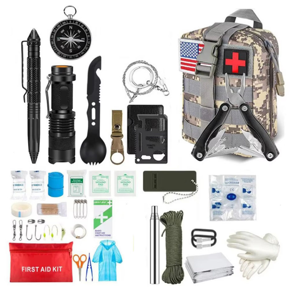 Survival First Aid Kit Surviva - Camping Cooking Set With Bag recension och pris
