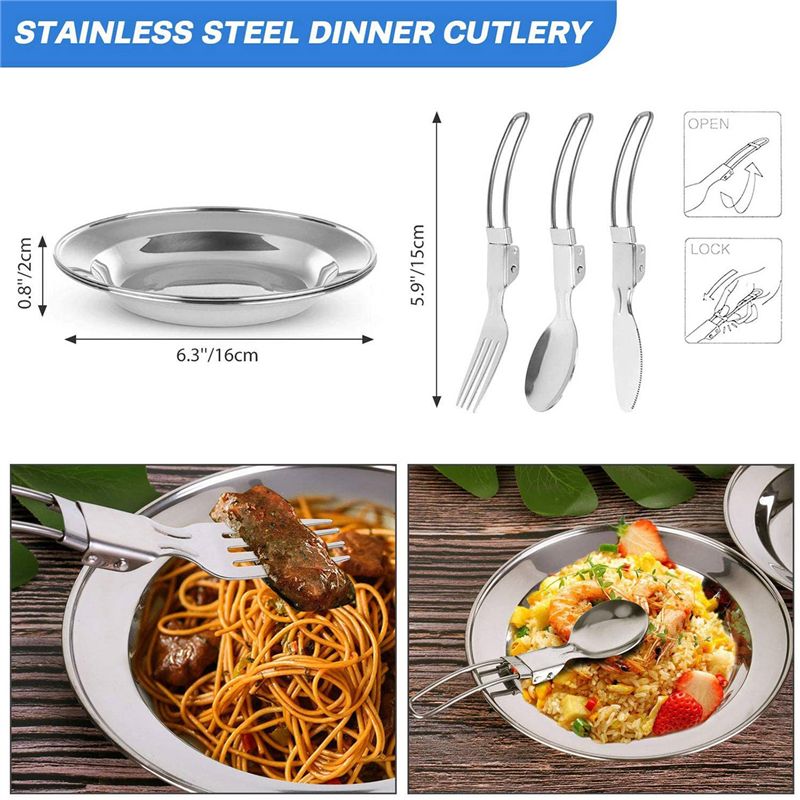 【BUYERS】Camping Cookware Porta - Camping Outdoor Cooking Set recension och pris