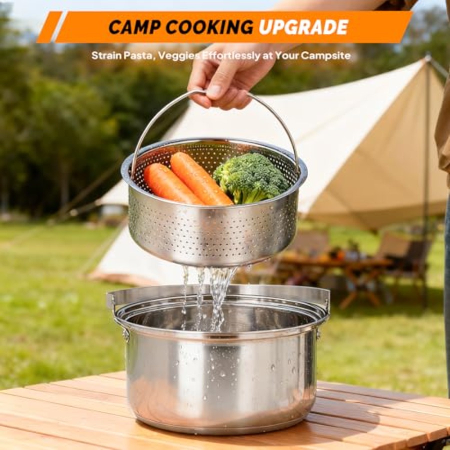 Camping Cookware Set, Lightwei - Camping Cooking Set With Bag recension och pris