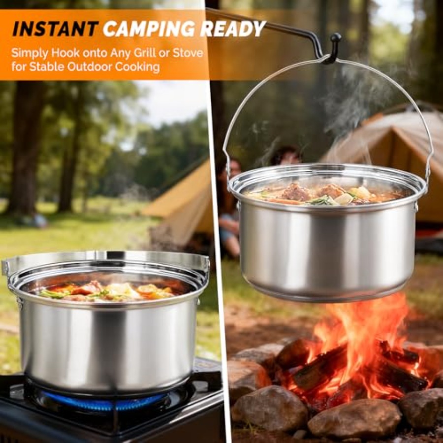 Camping Cookware Set, Lightwei - Camping Cooking Set With Bag recension och pris