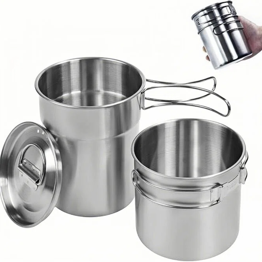 Foldable Camping Cups Mugs Cam - Camping Cooking Mug recension och pris