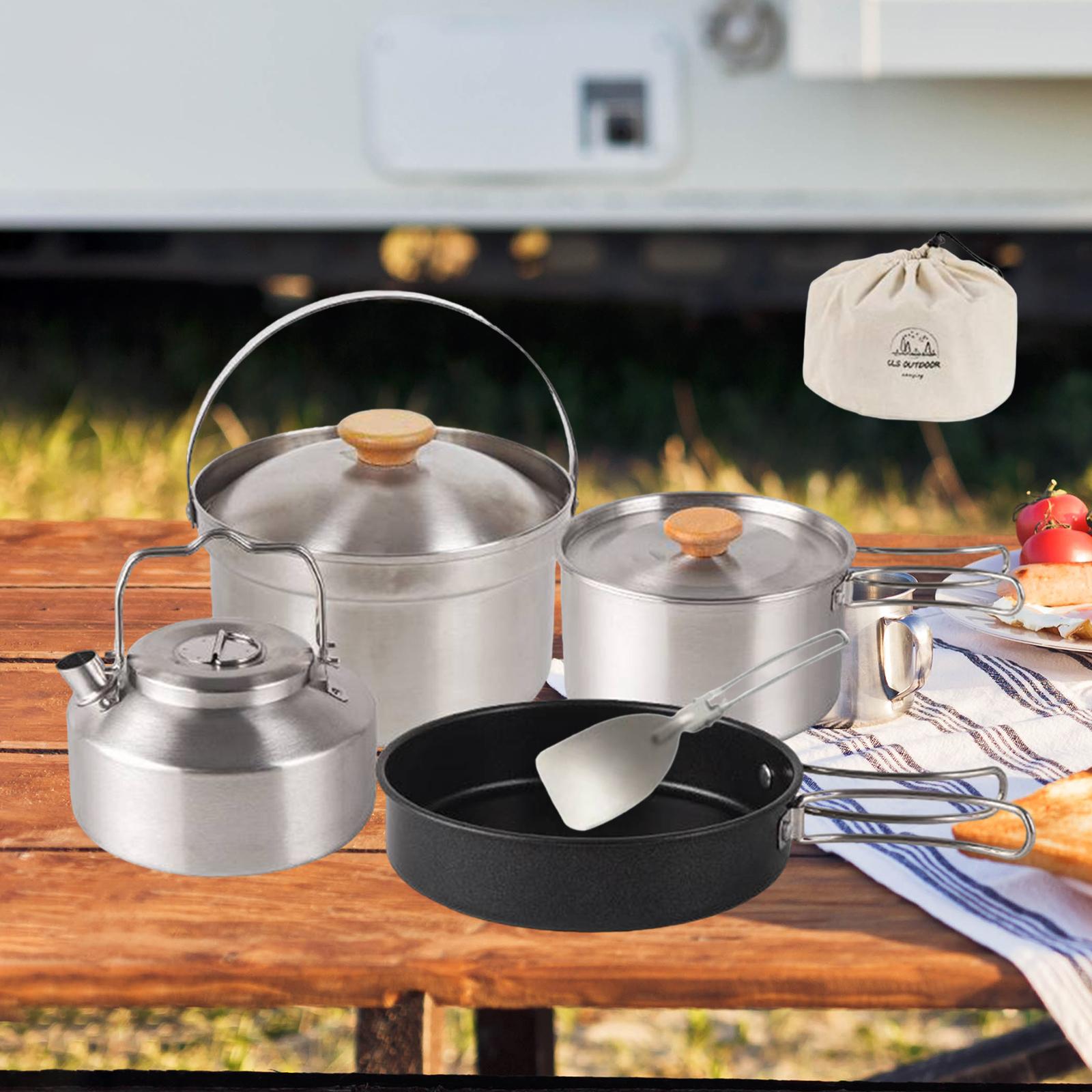 Camping Cookware Cook Gear Por - Camping Cooking Kettle recension och pris