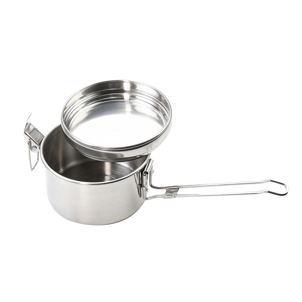 Stainless Steel Camping Hangin - Camping Hanging Cooking Pot recension och pris