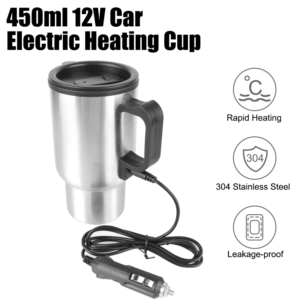 Electric Heating Car Kettle Ca - Camping Cooking Mug recension och pris