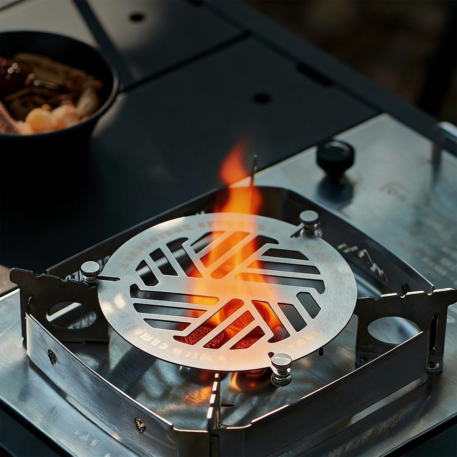 Round Steamer Rack Stainless S - Camping Cooking Plate recension och pris