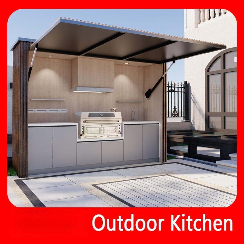 Mobile Outdoor Kitchen Island  - Camping Cooking And Dining Set recension och pris