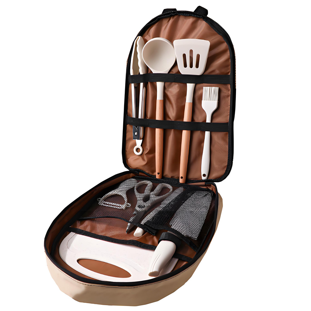 10Pcs Portable Camping Cooking - Camping Cooking And Dining Set recension och pris