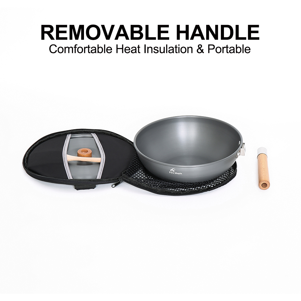 Fire-Maple Camping Wok Lightwe - Camping Cooking Equipment Bag recension och pris