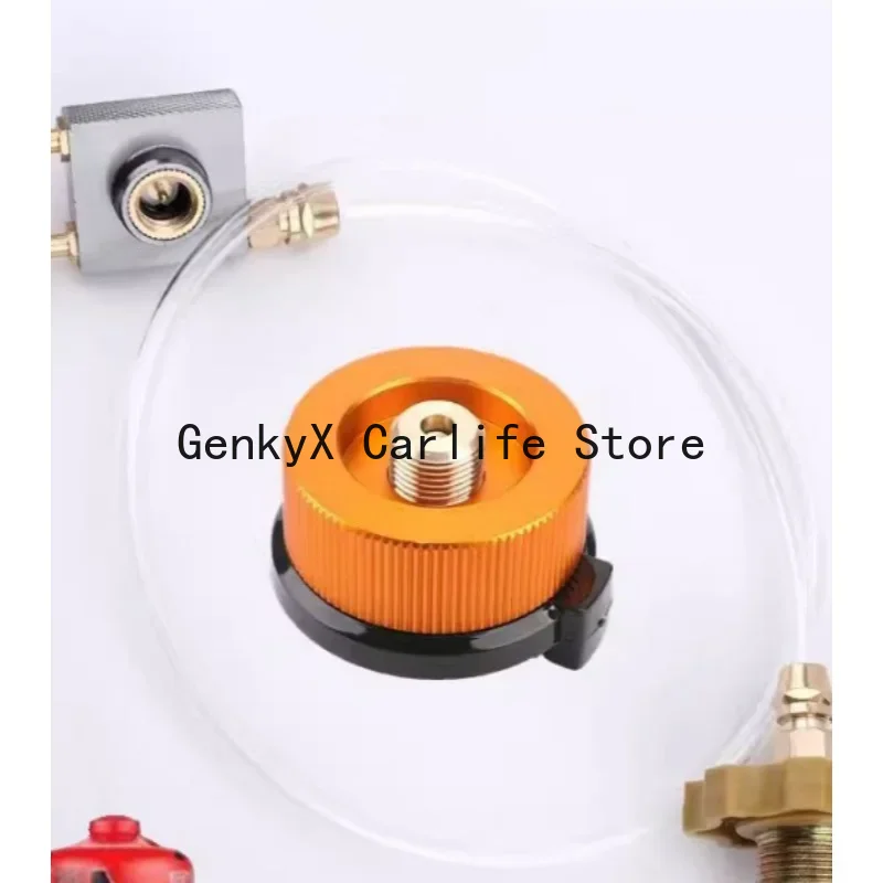 1Pc Gas Stove Converter Burner - Camping Cooking Equipment Bag recension och pris