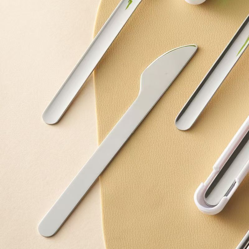 Portable Cutlery Set with Stor - Camping Cooking Utensils Kit recension och pris