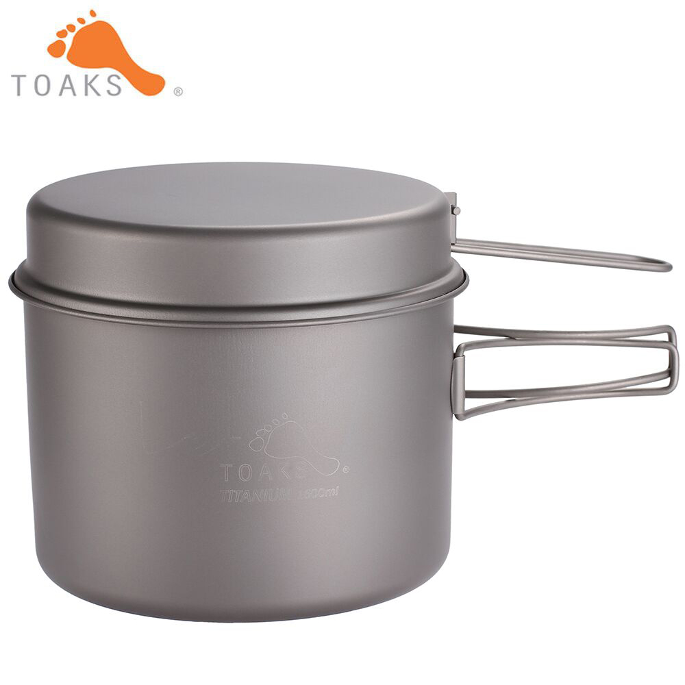 TOAKS Cookware Set Ultralight  - Camping Cooking Wok recension och pris