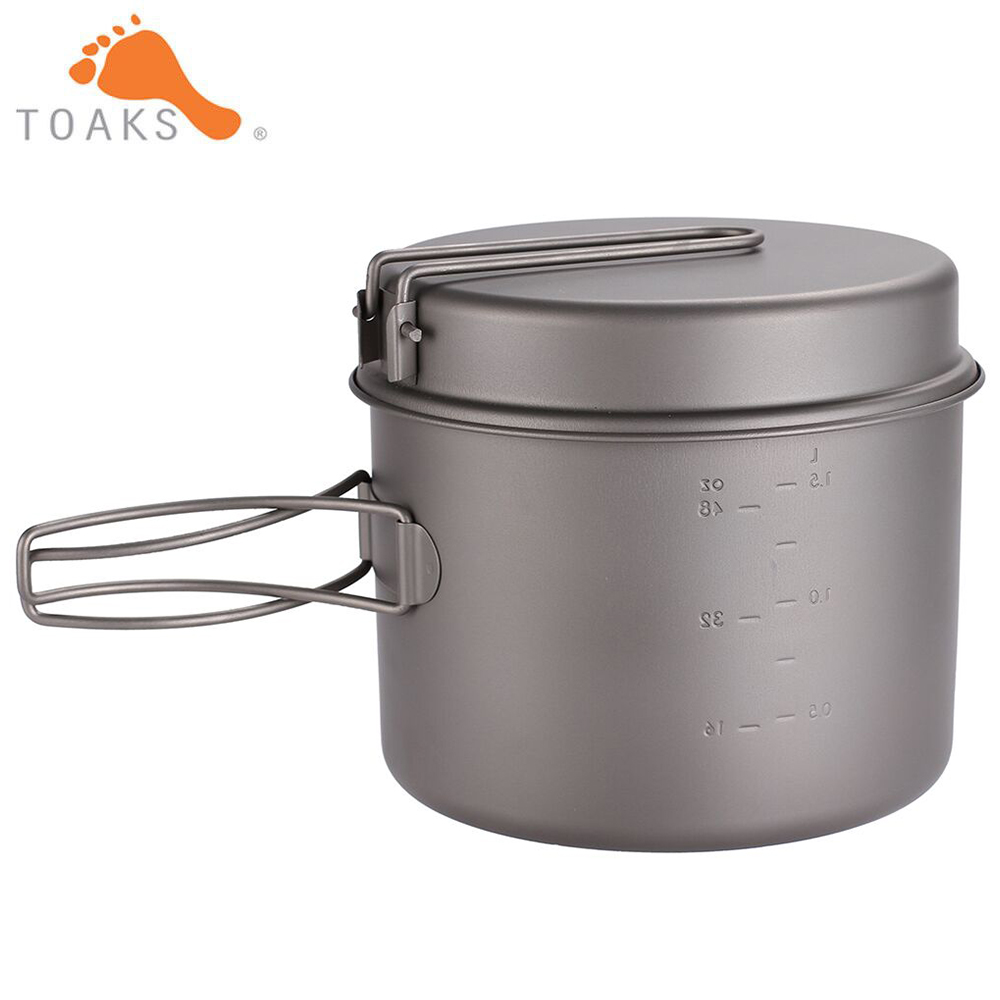 TOAKS Cookware Set Ultralight  - Camping Cooking Wok recension och pris