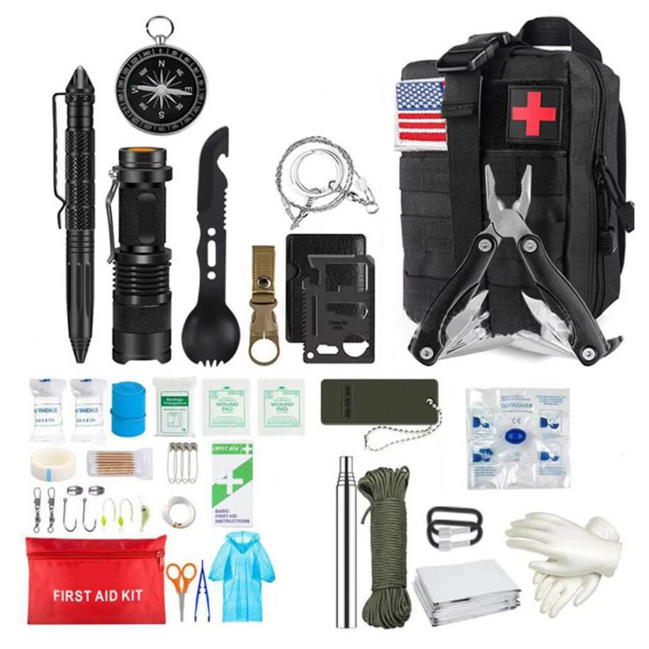 Survival First Aid Kit Surviva - Camping Cooking Set With Bag recension och pris