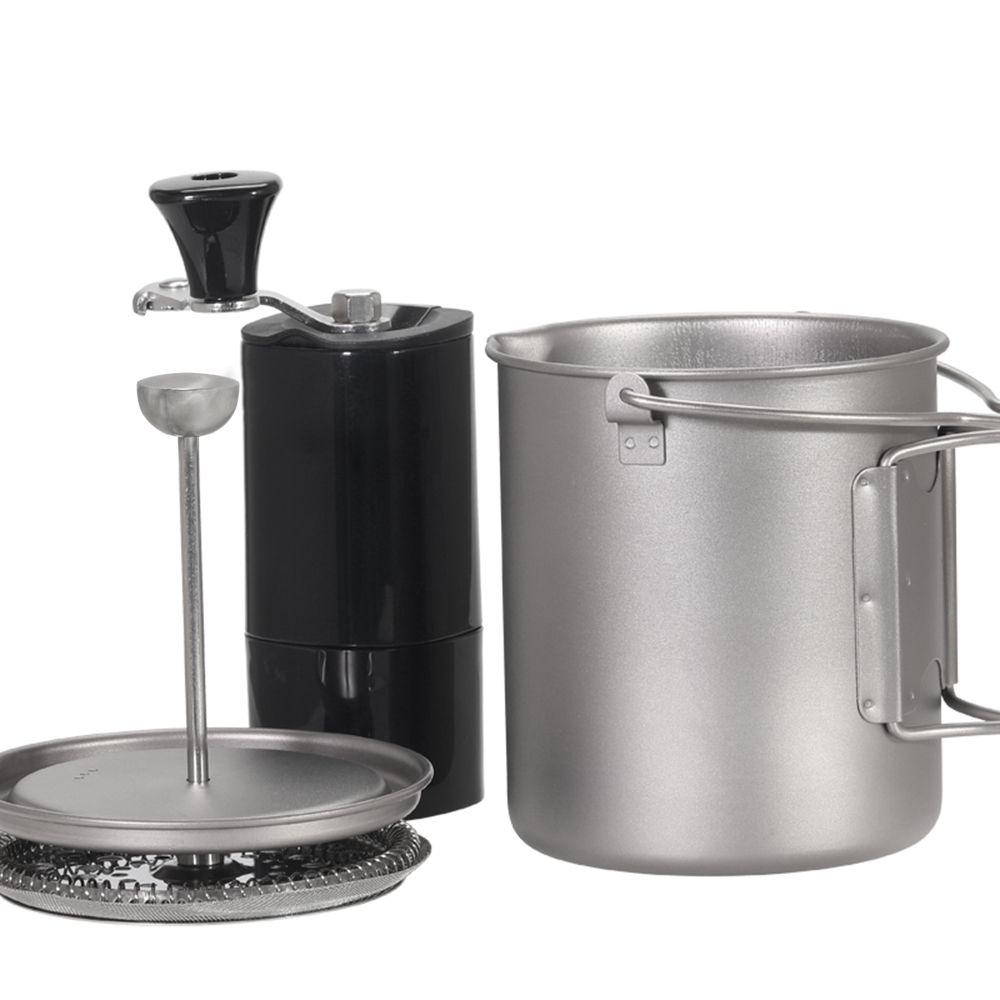 Lixada 750ml Titanium Coffee C - Camping Cooking Mug recension och pris