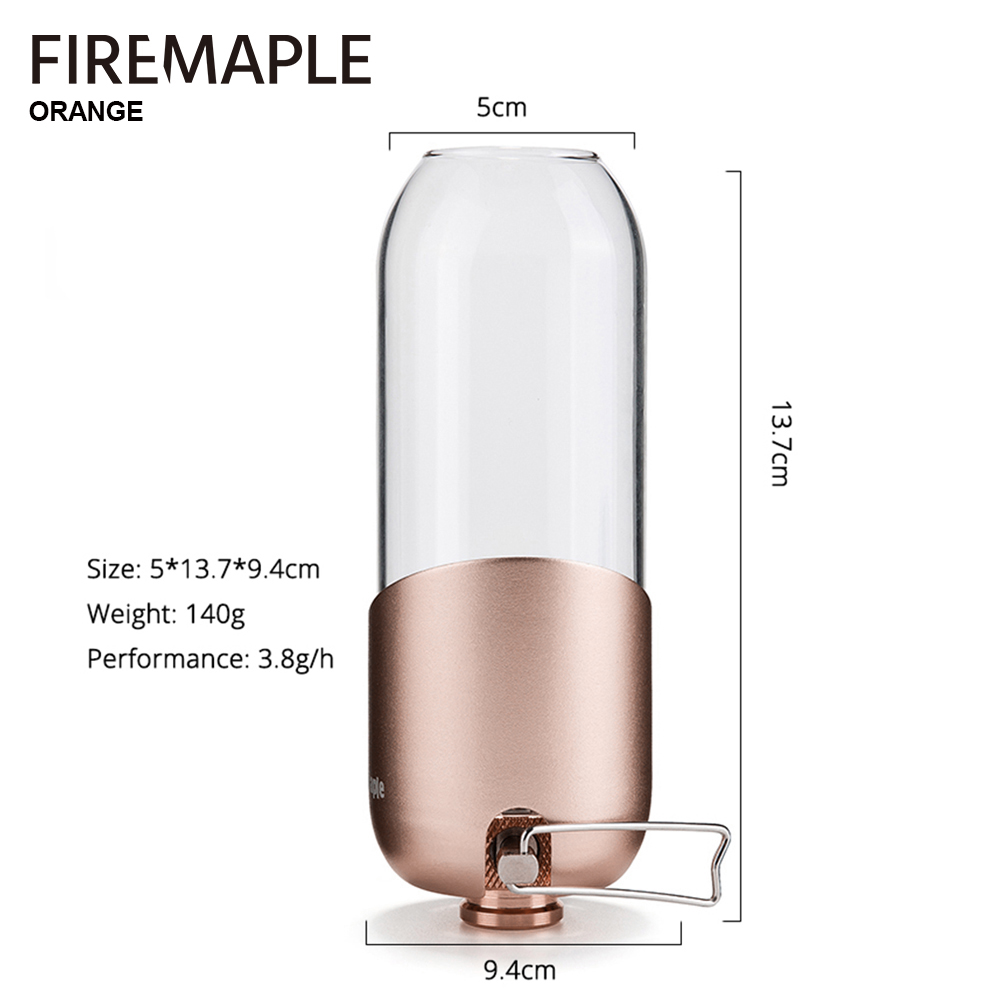 Fire Maple Orange Gas Lantern  - Camping Cooking System recension och pris