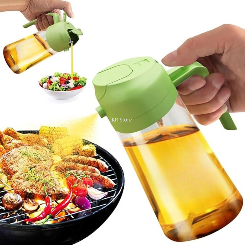 2 in 1 Olive Oil Sprayer Dispe - Camping Cooking Oil Bottle recension och pris