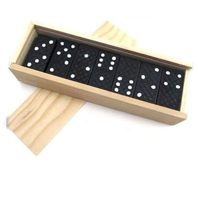 28pcs/Set Wooden Domino Board  - Camping Cooking Utensils Kit recension och pris