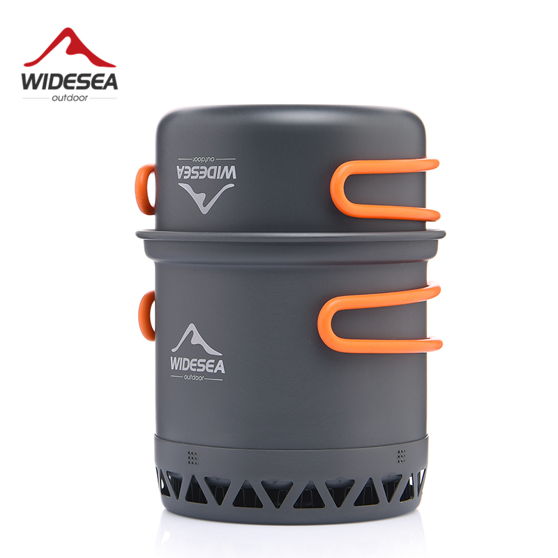 Widesea Camping Pot 1.3L 2.3L  - Camping Cooking And Dining Set recension och pris