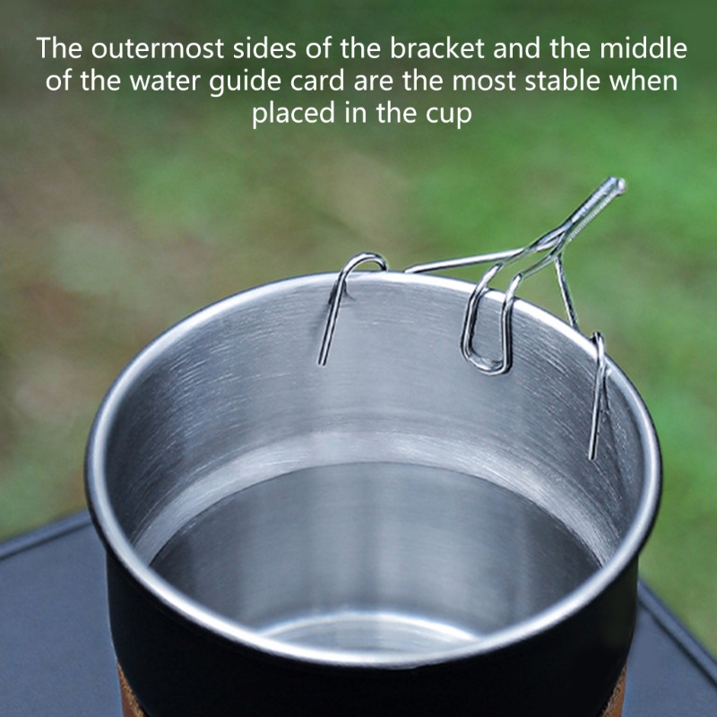 1PC Hand Brewed Coffee Teapot  - Camping Cooking Kettle recension och pris