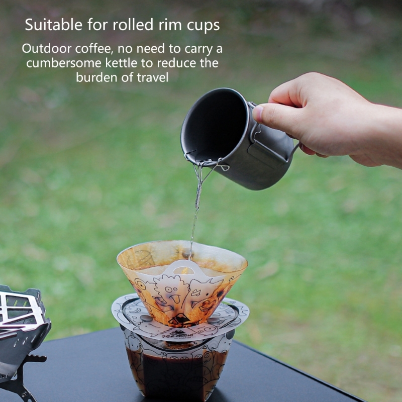 1PC Hand Brewed Coffee Teapot  - Camping Cooking Kettle recension och pris