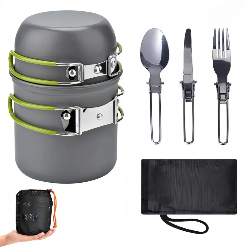 Portable Cookware Camping Cook - Camping Cooking Equipment Bag recension och pris
