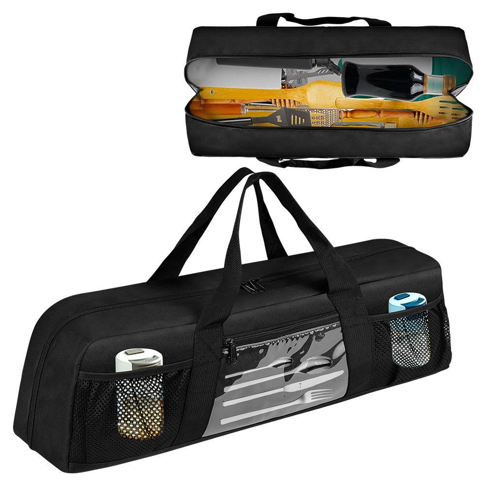 Durable Barbecue Utensils Stor - Camping Cooking Equipment Bag recension och pris