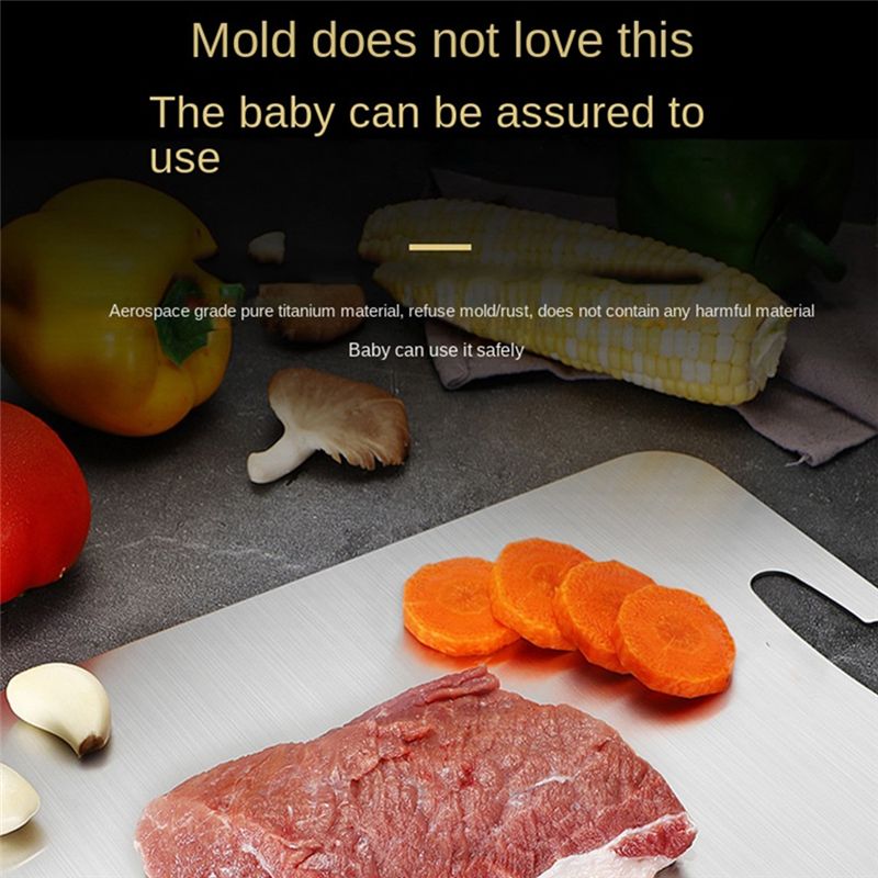 Titanium Alloy Cutting Board,  - Camping Hiking Cooking recension och pris