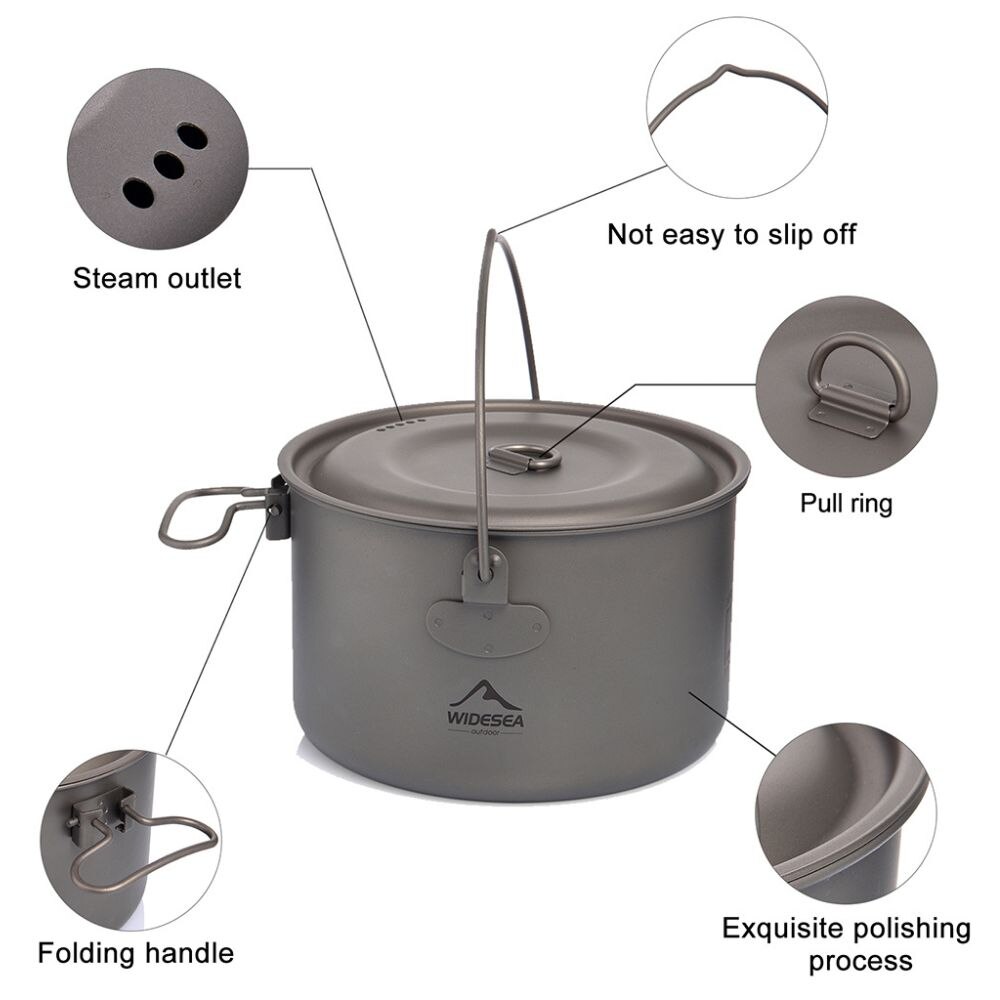 Widesea Camping Tableware Tita - Camping Cooking Full Set recension och pris