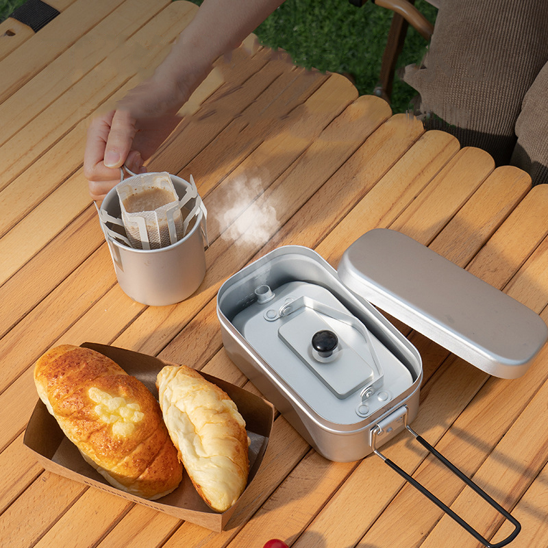 Ultralight Portable Picnic Cam - Camping Cooking Kettle recension och pris