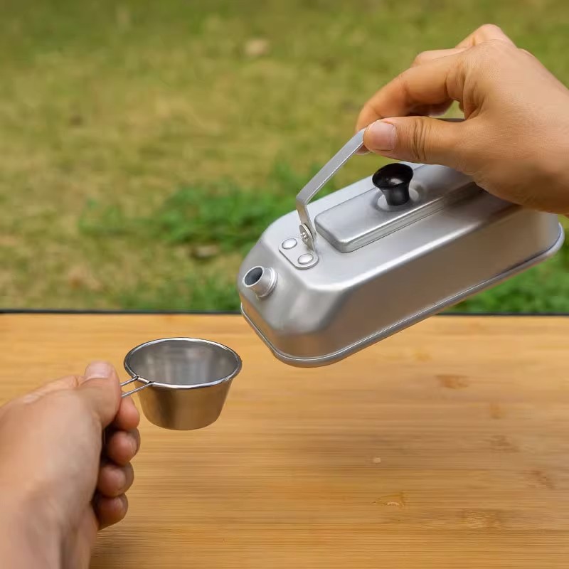 Ultralight Portable Picnic Cam - Camping Cooking Kettle recension och pris