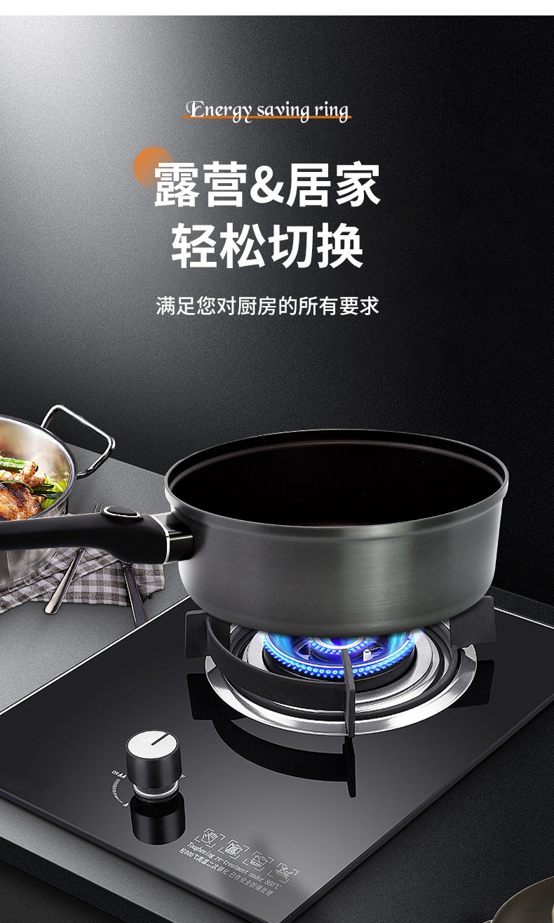 2026Bulin non-stick pan Outdoo - Camping Cooking Wok recension och pris