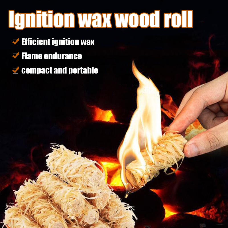 30/60/100/120PCS Natural Fire  - Charcoal Chimney Starter recension och pris