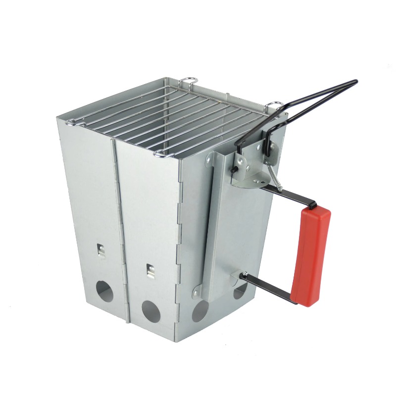 metal outdoor Charcoal Fire Ch - Charcoal Chimney Starter recension och pris