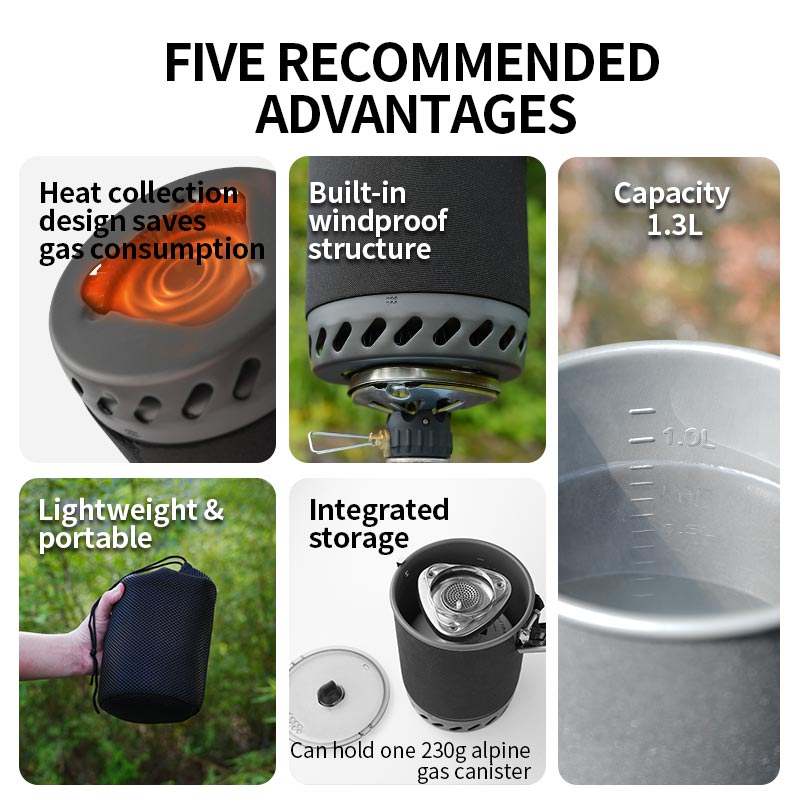 BRS-T62 Outdoor Collector Boil - Camping Cooking System recension och pris