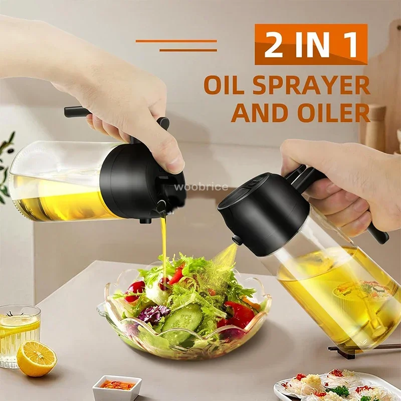 Olive Oil Spray Oil Sprayer Pl - Camping Cooking Oil Bottle recension och pris