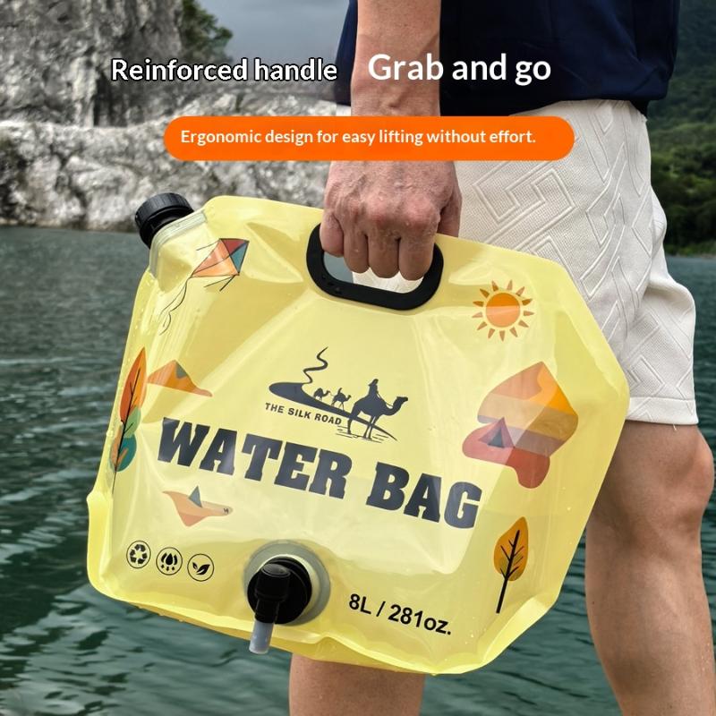 ●8L Camping Water Bag With Fau - Camping Cooking Set With Bag recension och pris