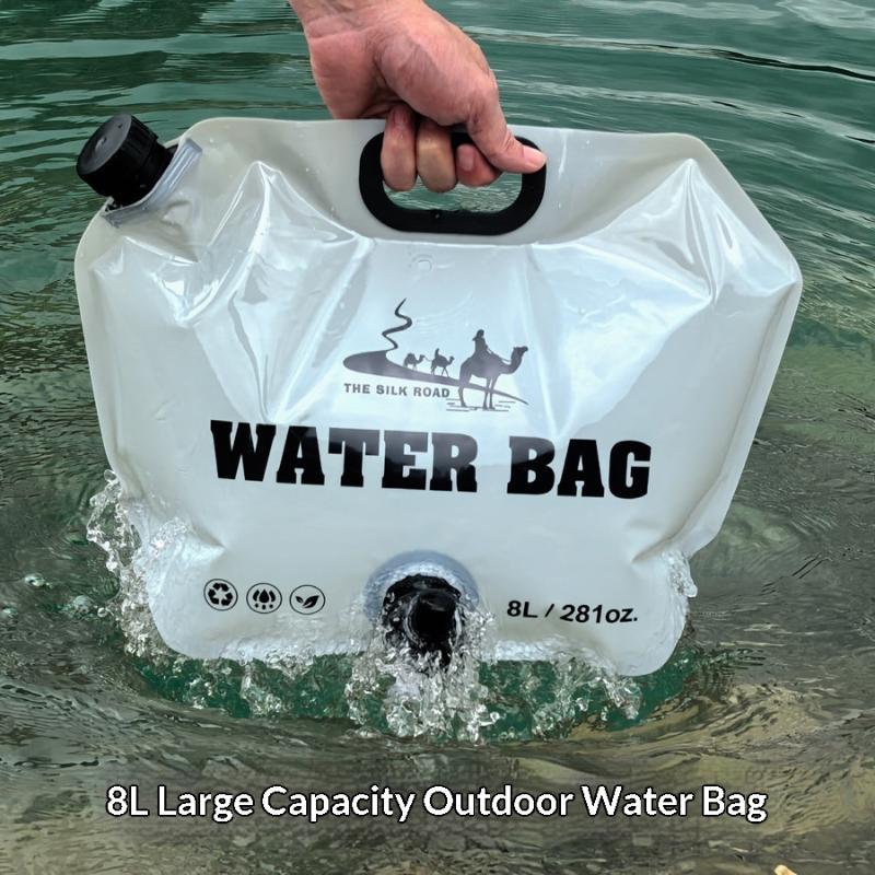 ●8L Camping Water Bag With Fau - Camping Cooking Set With Bag recension och pris