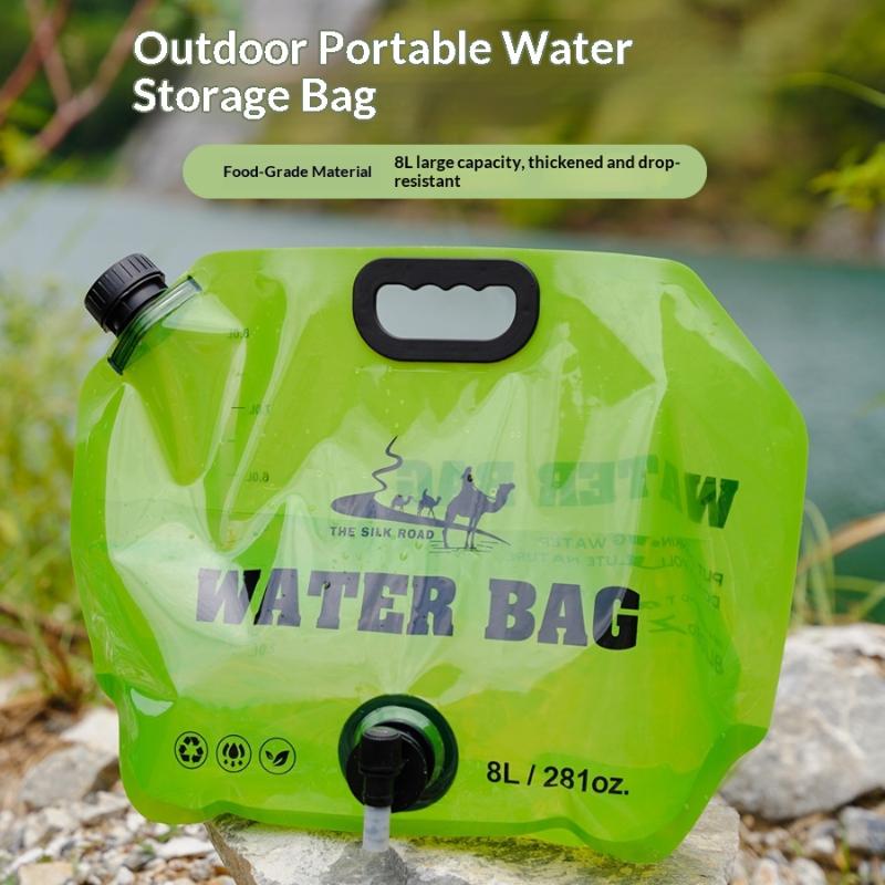 ●8L Camping Water Bag With Fau - Camping Cooking Set With Bag recension och pris