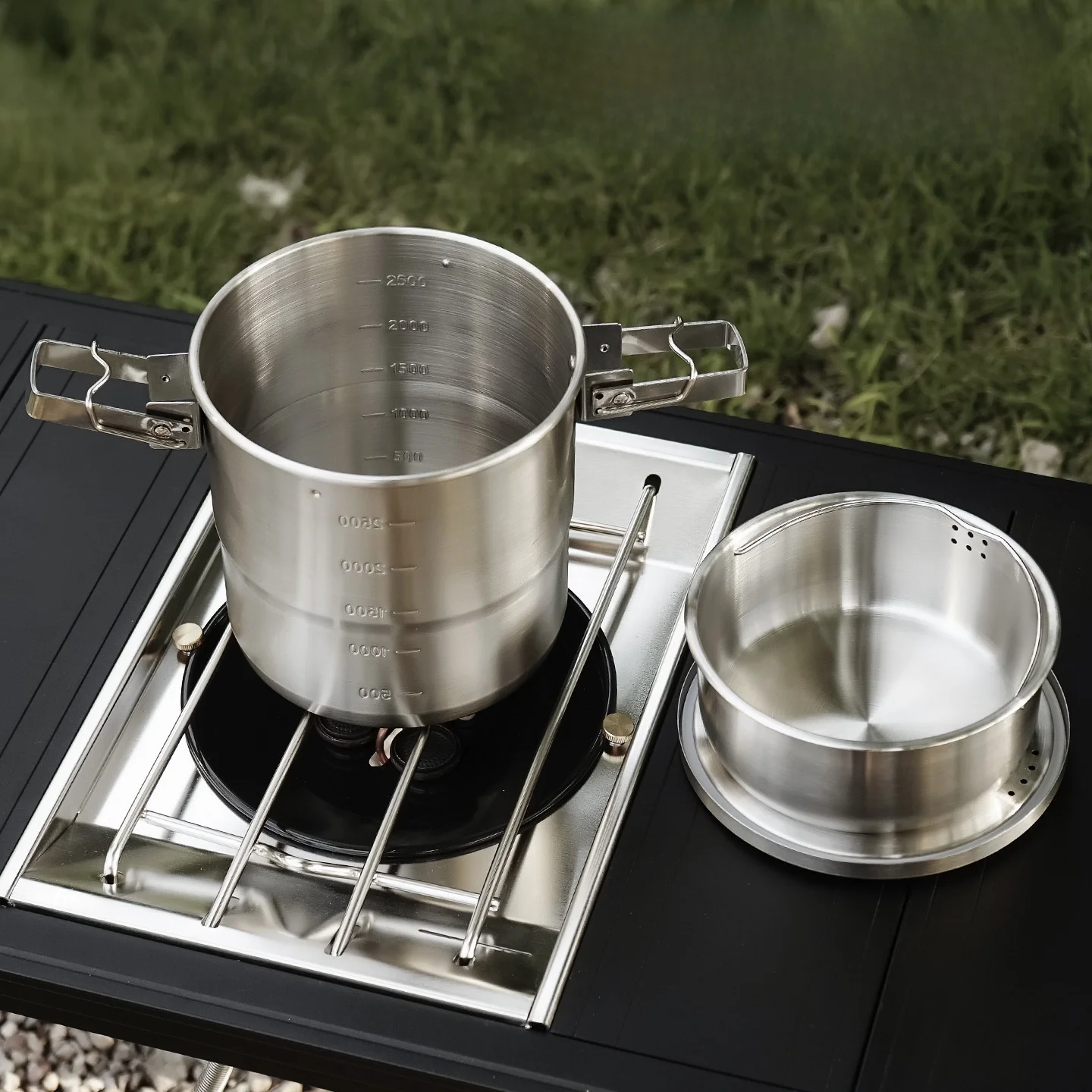 Outdoor Camping 304 Stainless  - Camping Cooking Full Set recension och pris