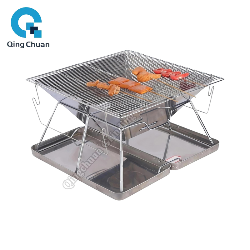 Camping Grill Charcoal Stove F - Camping Hiking Cooking recension och pris