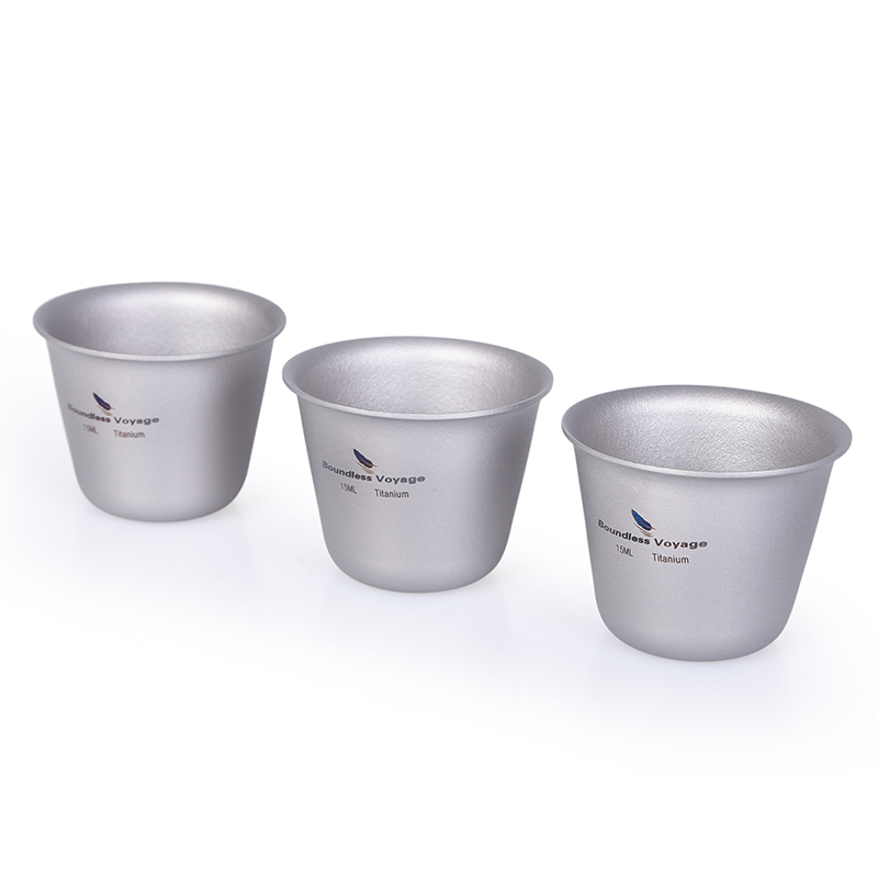Boundless Voyage 3pcs Titanium - Camping Cooking Mug recension och pris