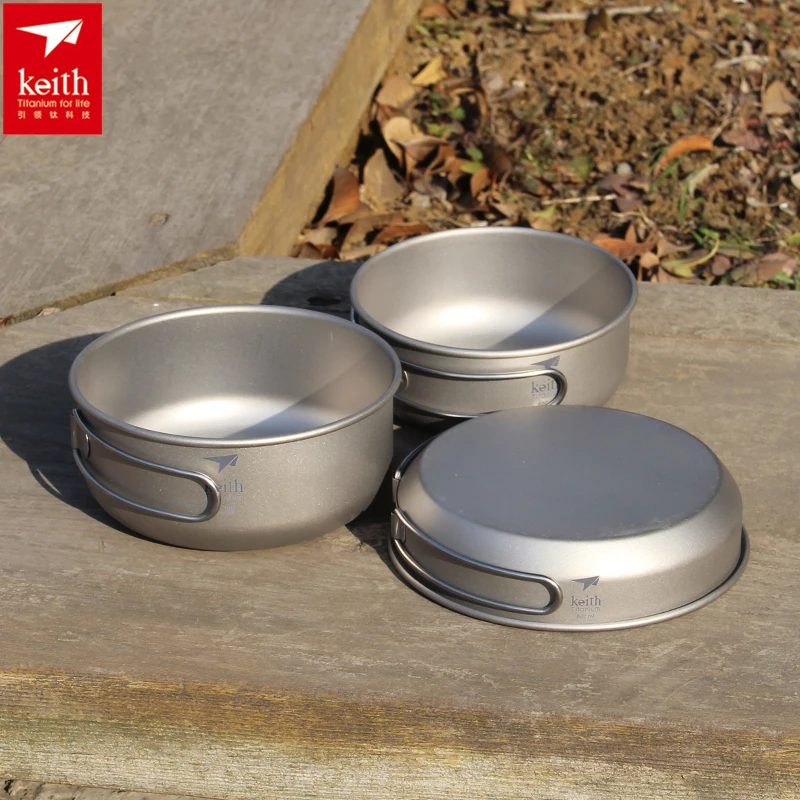 Keith 3PCS Titanium Cookware P - Camping Cooking System recension och pris