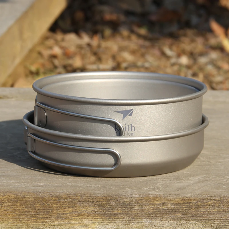 Keith 3PCS Titanium Cookware P - Camping Cooking System recension och pris