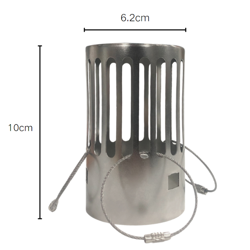 Camping Wood Stove Chimney Cap - Charcoal Chimney Starter recension och pris