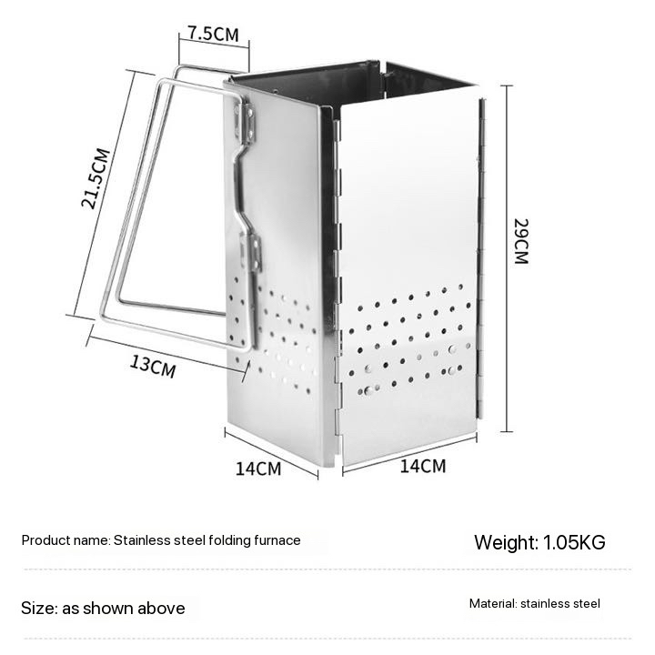 -FAVOUR Auplex Kamado Stainles - Charcoal Chimney Starter recension och pris
